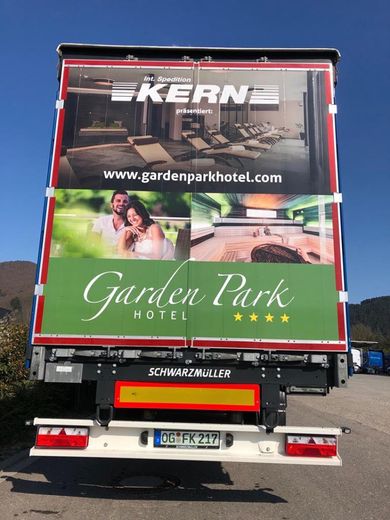 Aktuelle Werbung für das Hotel Garden